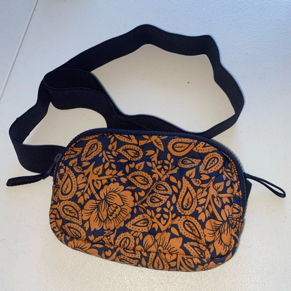 Vera Bradley Navy Interior Small Crossbody Bag